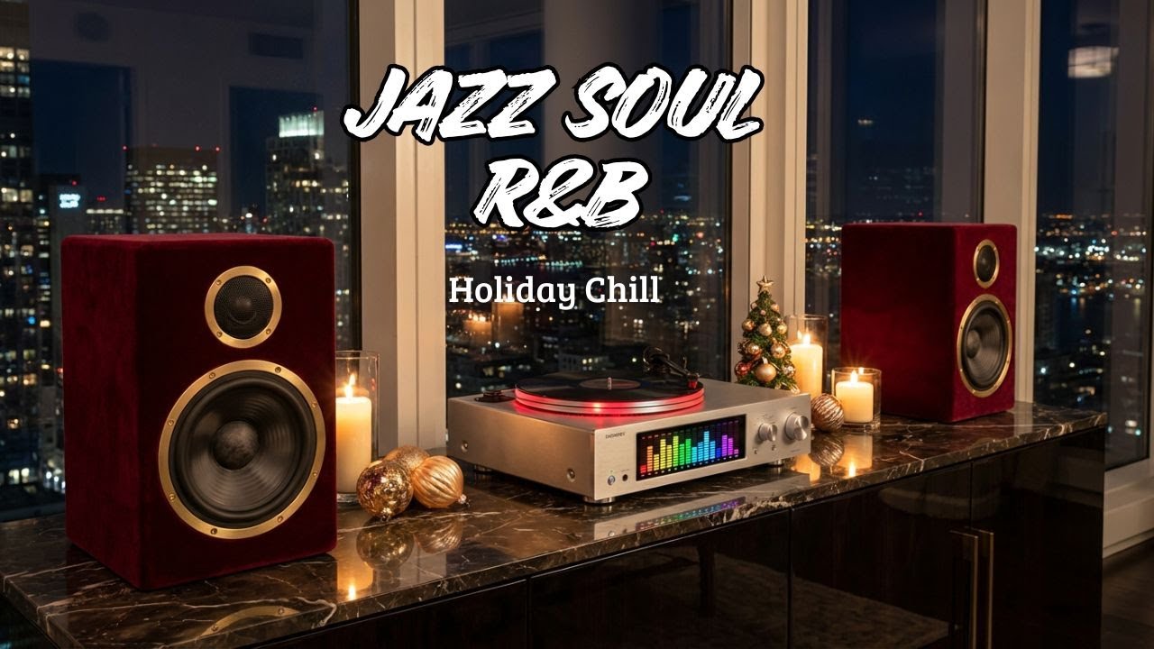 Smooth Jazz & R&B Mix – Cozy Holiday Grooves for Soft Nights & Relaxation
