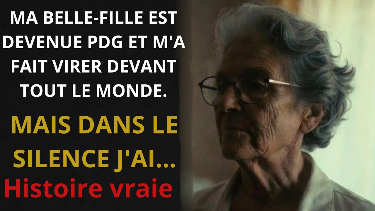 MA BELLE-FILLE EST DEVENUE PDG ET M'A FAIT VIRER DEVANT TOUT LE  MONDES...