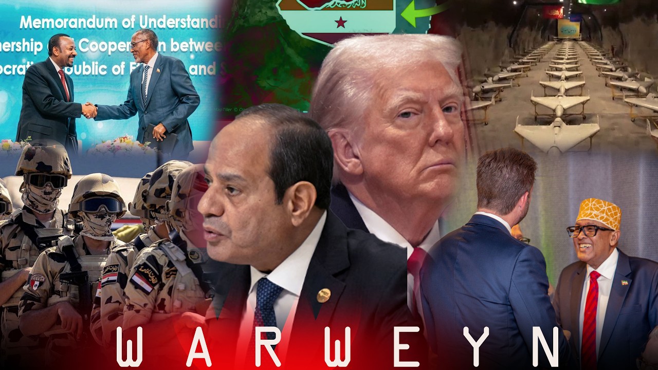 XOGTA Halka Lageeyay Hubka iyo Ciidamada Masar Trump Aqoonsiga Somaliland