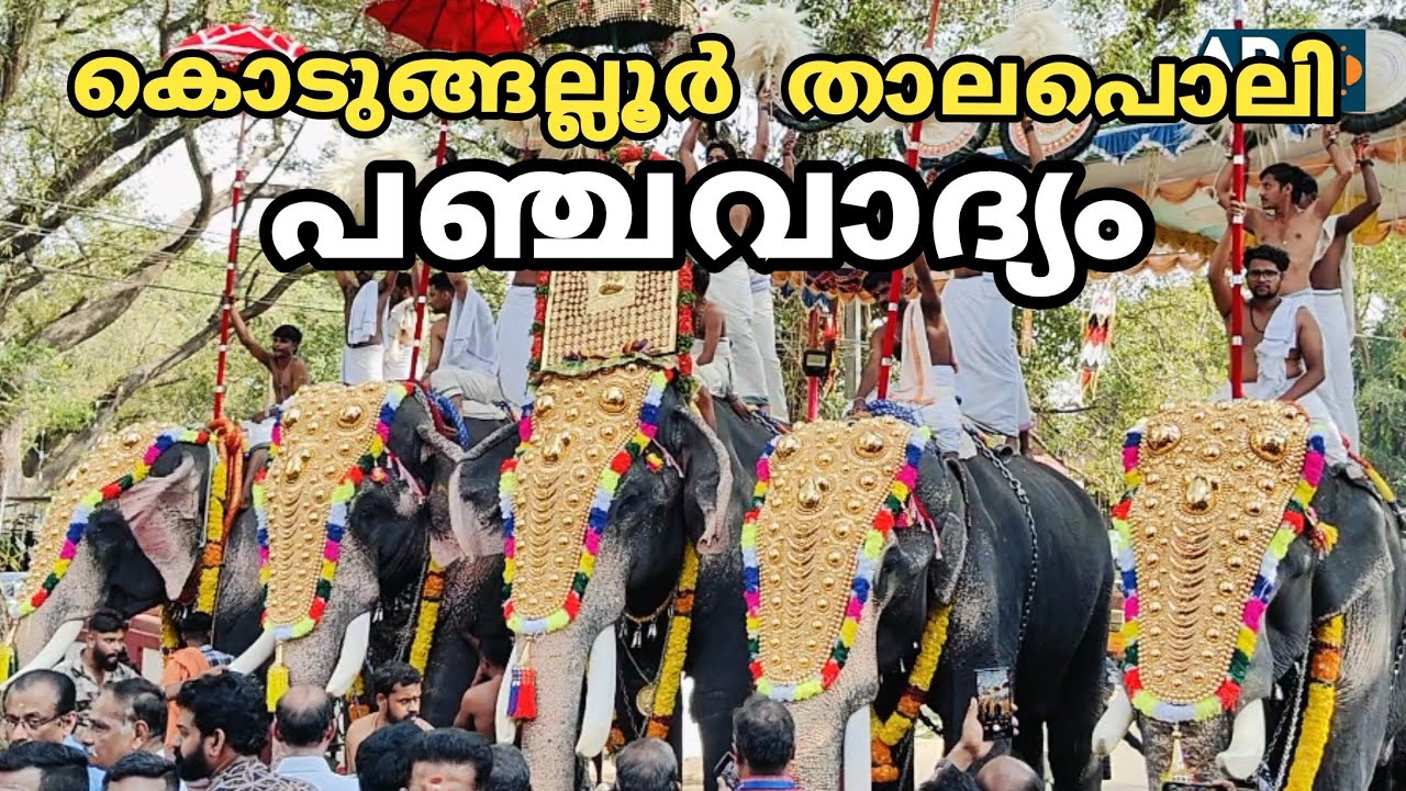 Kodungallur Thalappoli 2025 Panchavadyam
