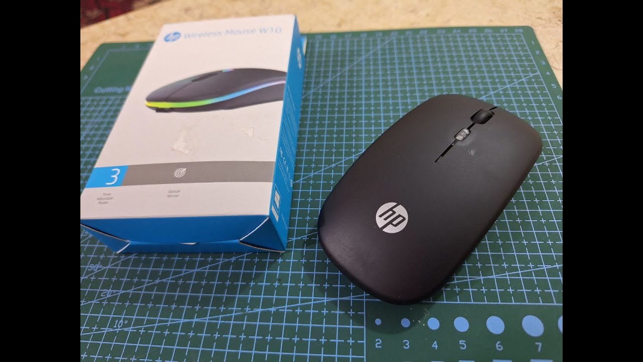 افضل وارخص ماوس وايرلس / HP W10