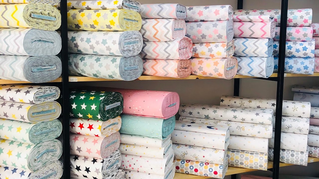 الأقمشة القطنية التركية المتوفرة حاليًا لكل اللي سالوني عليها  Tissus coton disponible