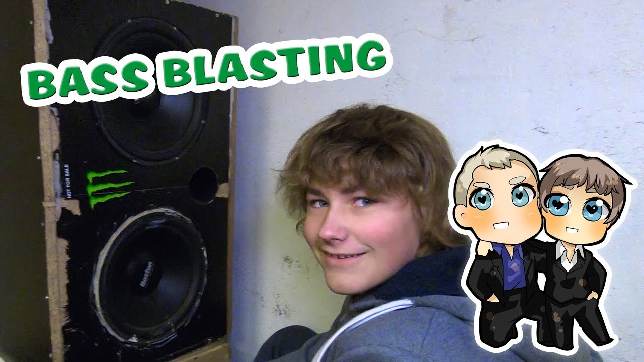 BASS BLASTING hjemme hos Anders