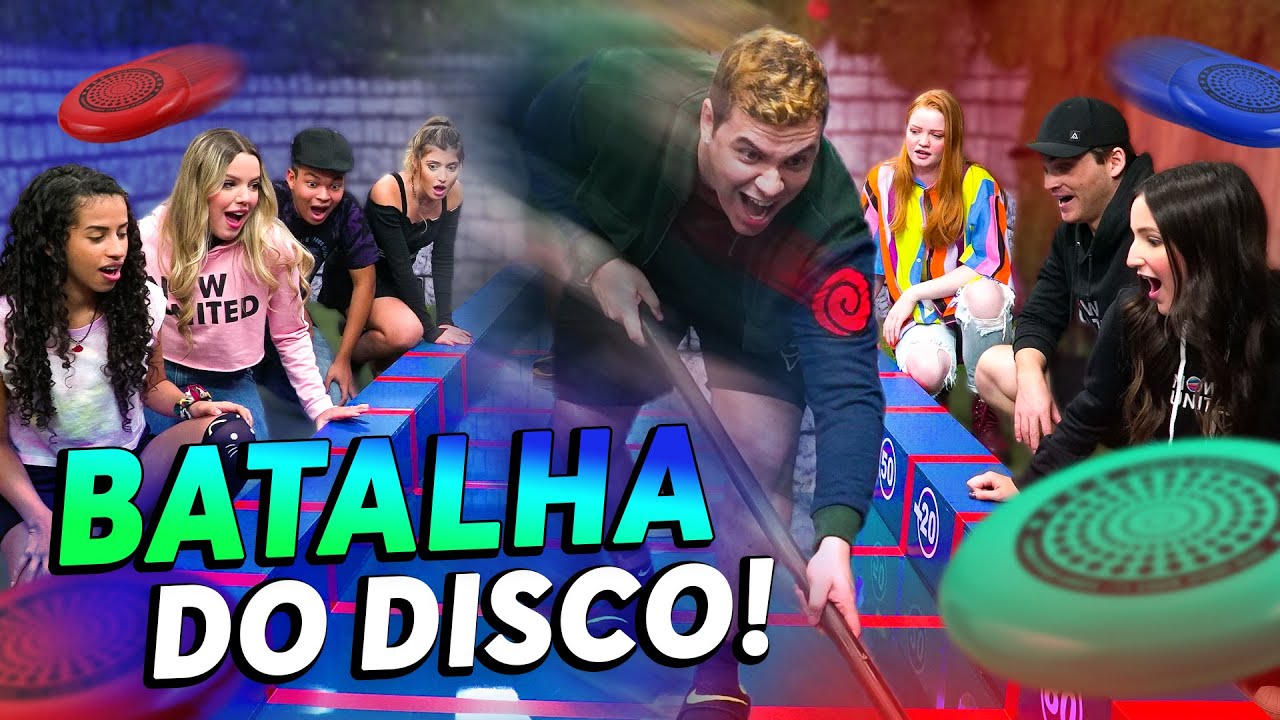 DISPUTA DE ARREMESSO DE DISCOS VALENDO MUITO DINHEIRO!