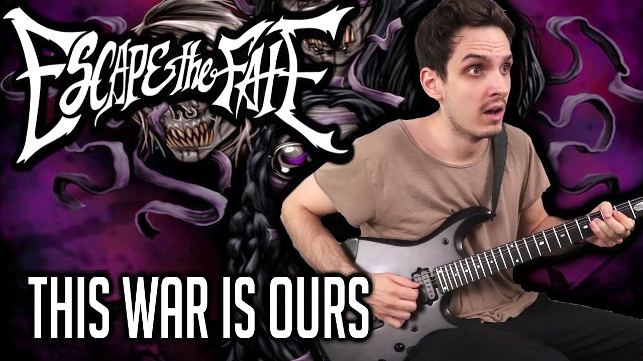 Escape The Fate | This War Is Ours (The Guillotine II) | GUITAR COVER (2020) + Screen Tabs