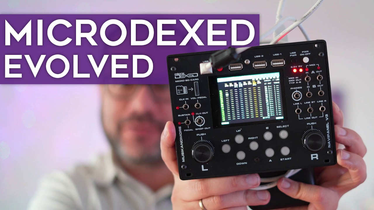MicroDexed has evolved! It's very effective. #groovebox