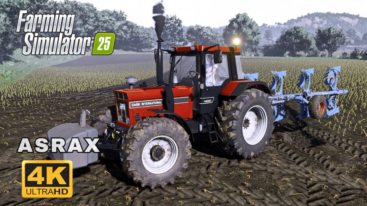FS25 : Relaxing Plowing with Case International (4K Ultra Realistic Reshade)