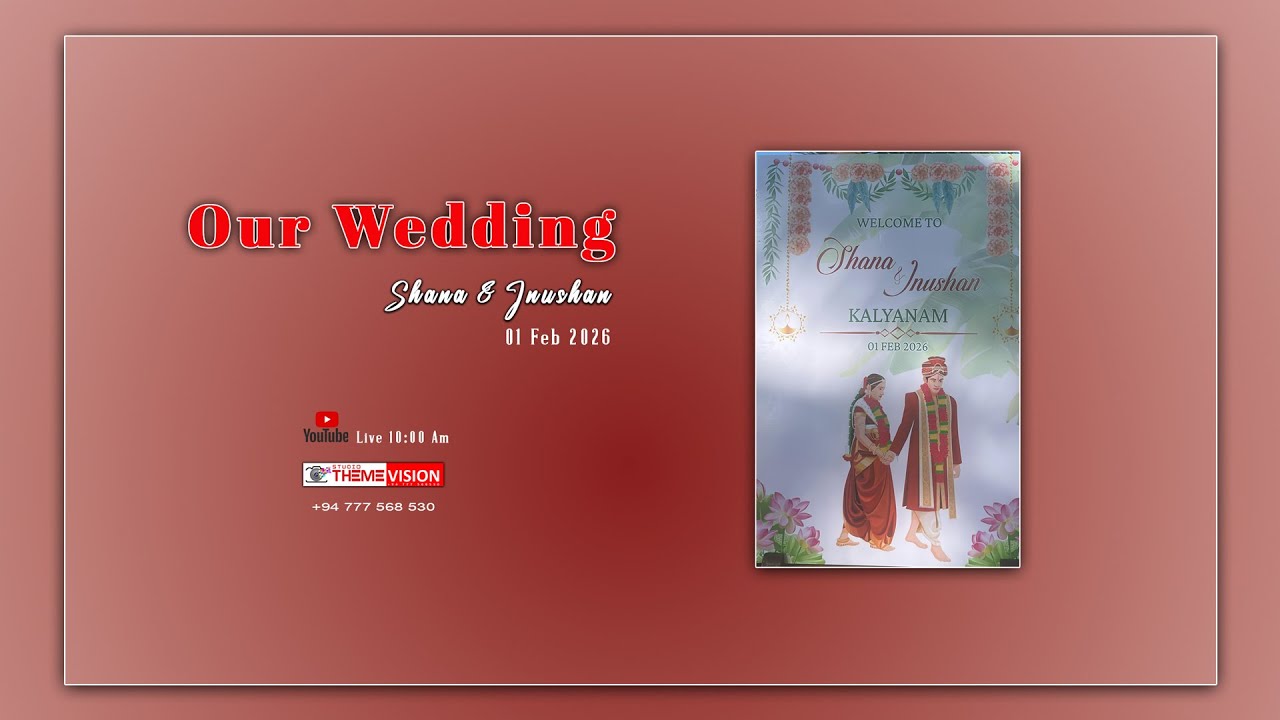 wedding Shana & Jnushan 1st Feb 2026
