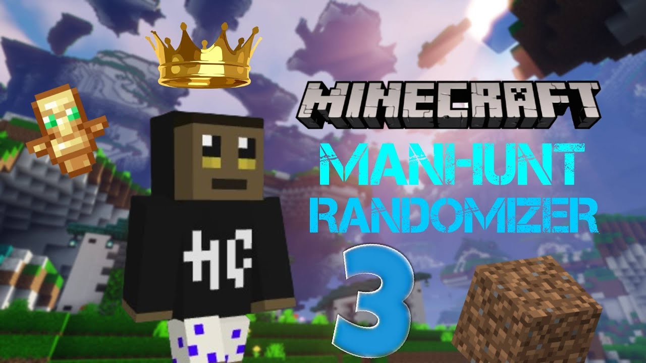 Minecraft Manhunt RANDOMIZER Challenge #3