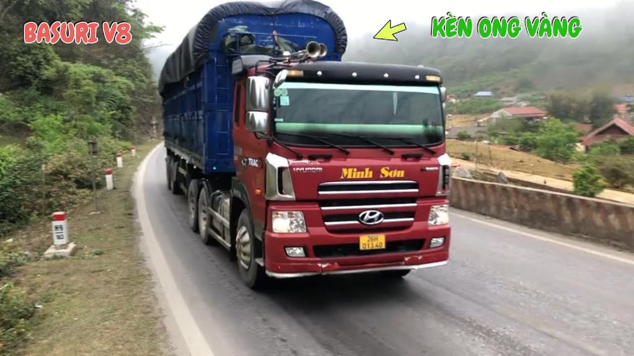 Tổng Hợp Xe Tải Bóp Kèn Chim Basuri V8 Ong Vàng Kèn Thái Độ Cực Cháy