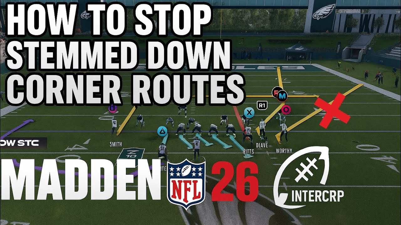 Как остановить свернутые в сторону повороты маршруты в Madden 26!