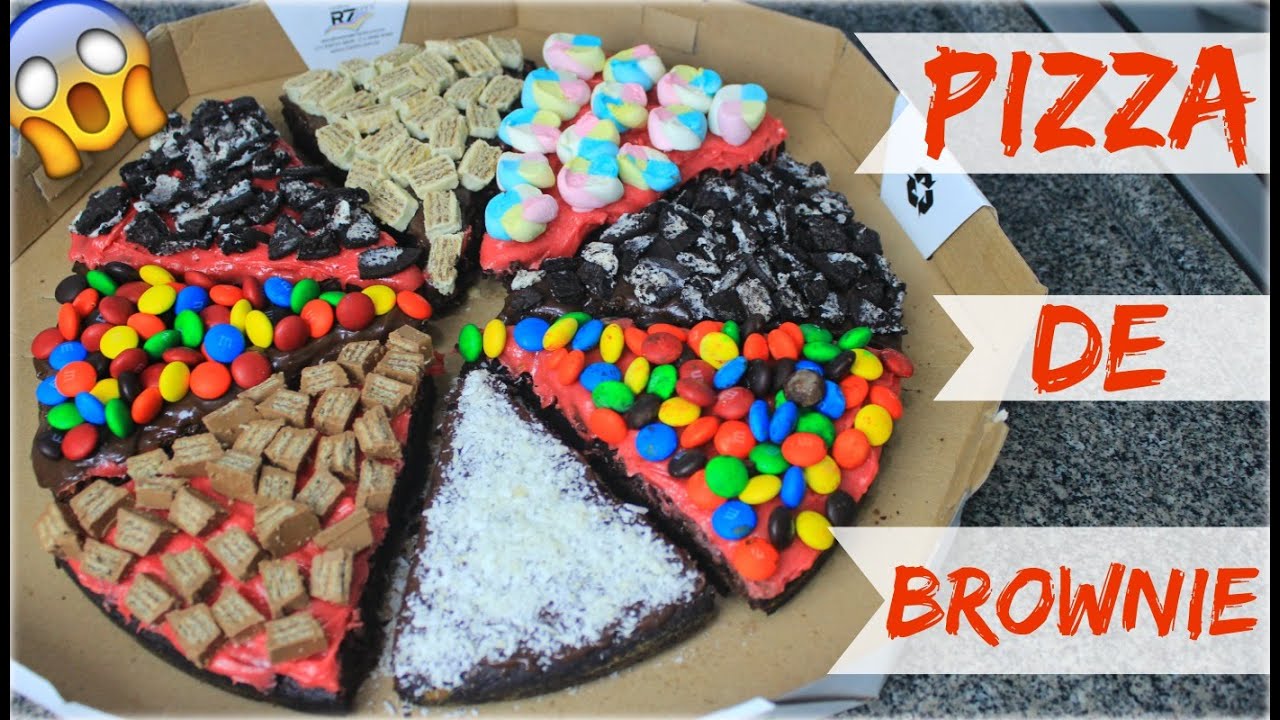 A FAMOSA PIZZA BROWNIE (COMO FAZER) - Sisters Lellis