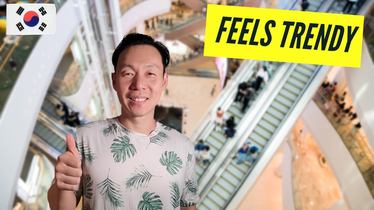 MEANDERING through a South Korean Shopping Mall (Alleyway Incheon Korea) - Ep 60