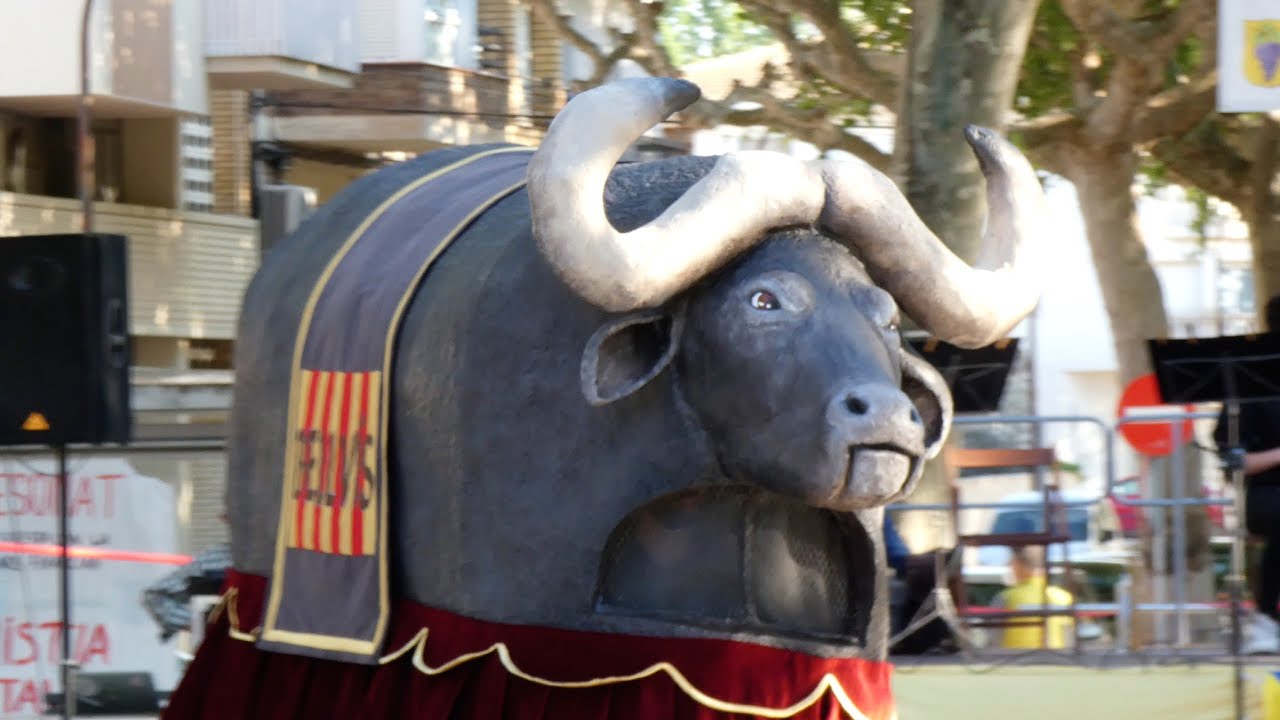 Mostra de balls dels Gegants i del Búfal de Bellvís 18/4/2021