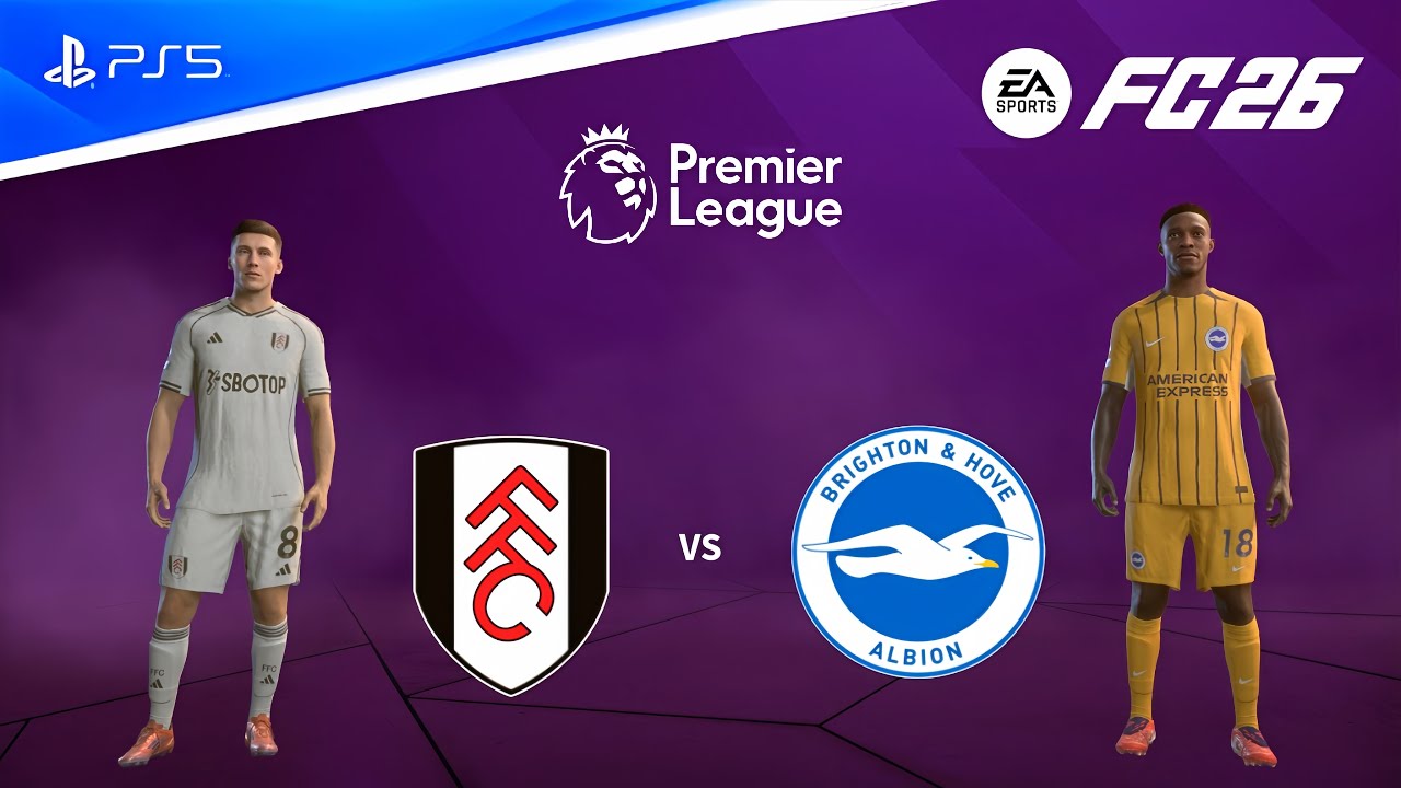 FC 26 - Fulham vs Brighton | Premier League 25/26 Season Full Match Gameplay | PS5 [FHD60]