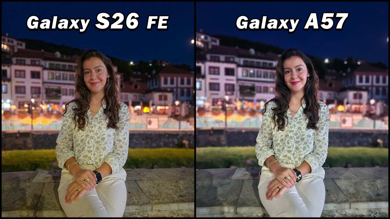 Тест камер Samsung Galaxy S26 FE и Samsung Galaxy A57