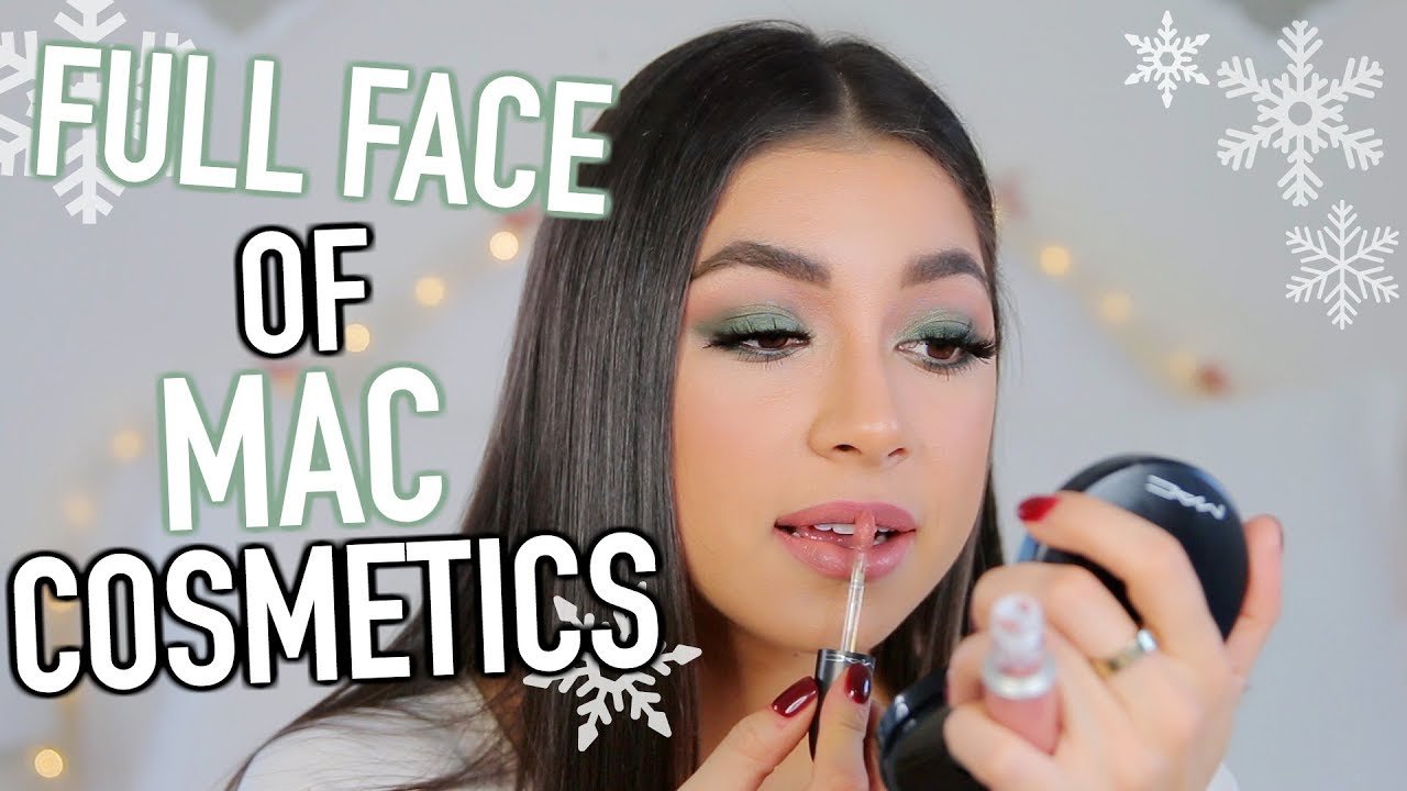 Full Face of MAC Cosmetics Makeup Tutorial! + How To Get Sleek Straight Hair!