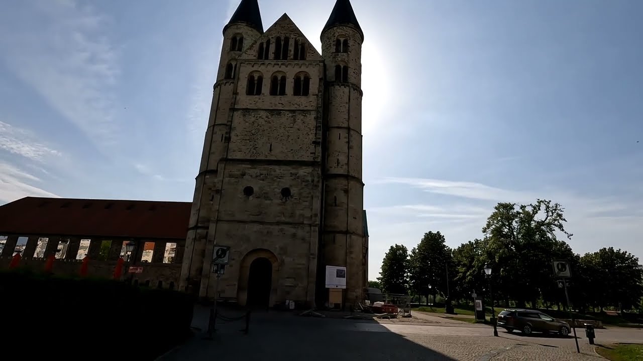 4K Magdeburg City Center Walk Part II