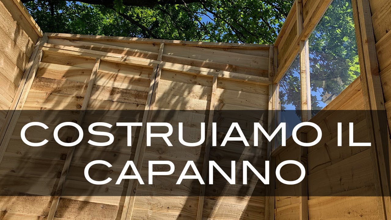 Costruiamo il nuovo capanno - SHED