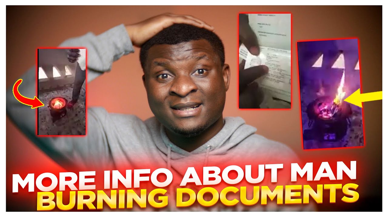 The HOLINESS Ghanaian Italy Man Burning His Document - What Will Happen After?