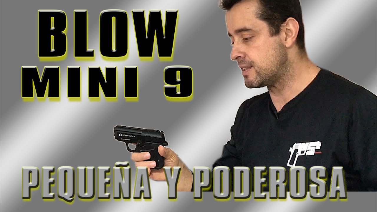 BLOW Mini 9 - 9 mm. P.A. Revisión de una Pocket Pistol.