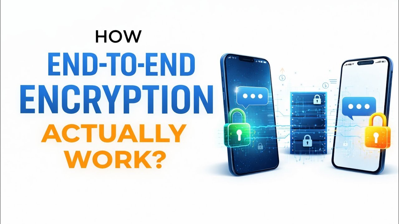 How end-to-end Encryption Actually Work