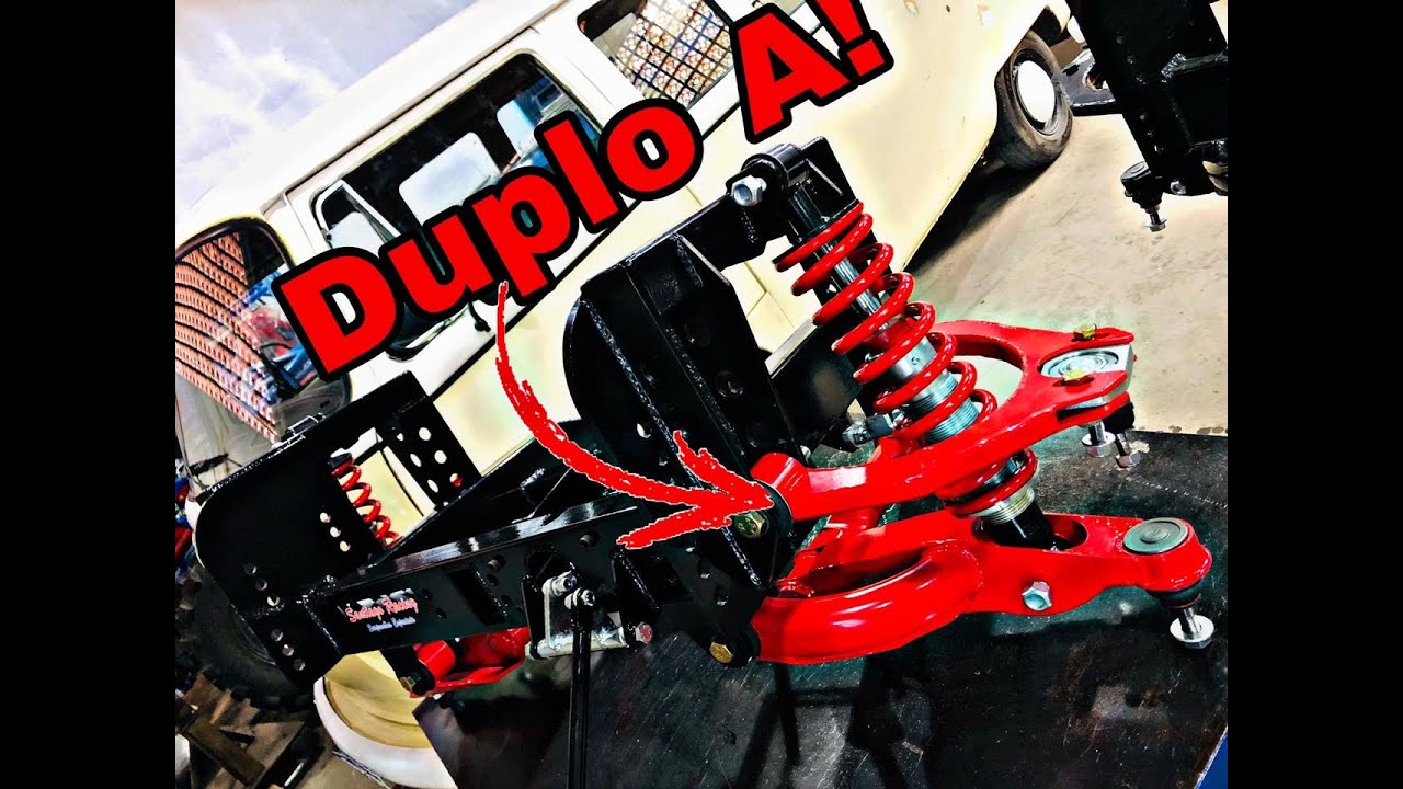 Apresentação Kit suspensão Duplo A para KOMBI !