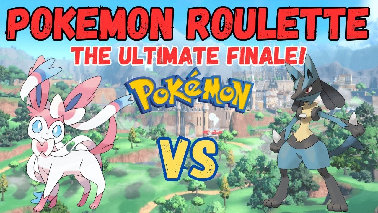 A Wheel Chooses our POKEMON and BUILDS ... Then We Fight!