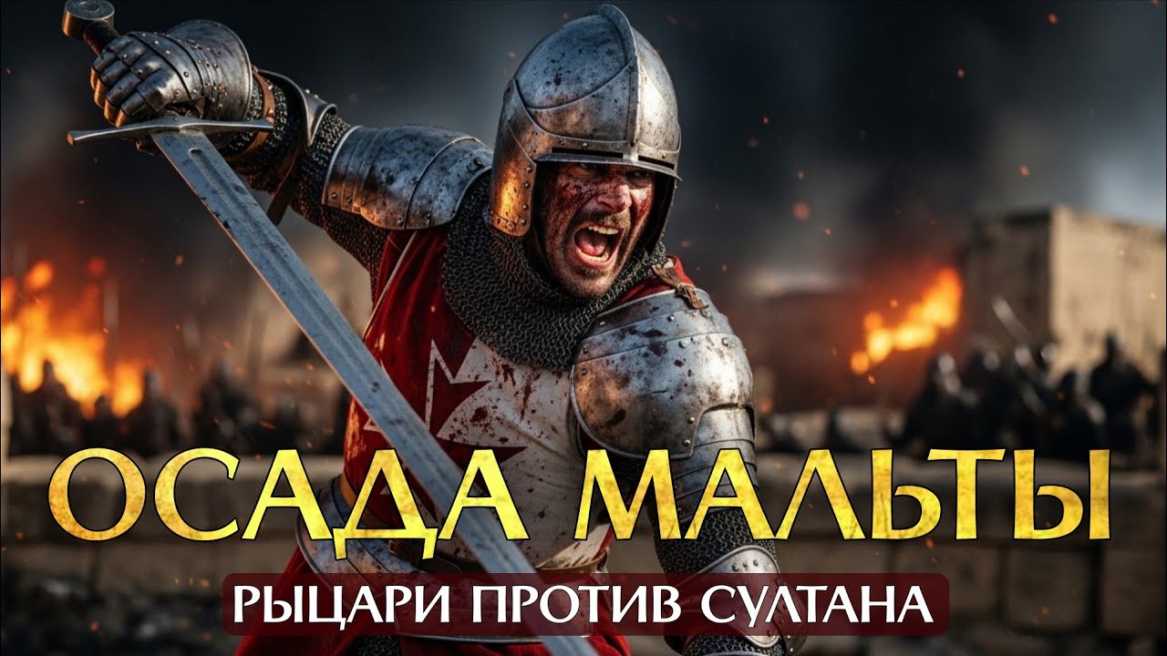 ОСАДА, СПАСШАЯ ЕВРОПУ: 120 дней АДА на Мальте.