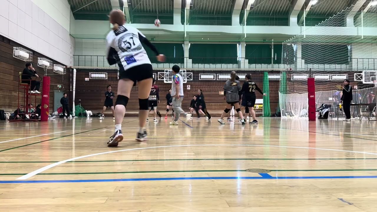 1試合目 2セット目　排球会