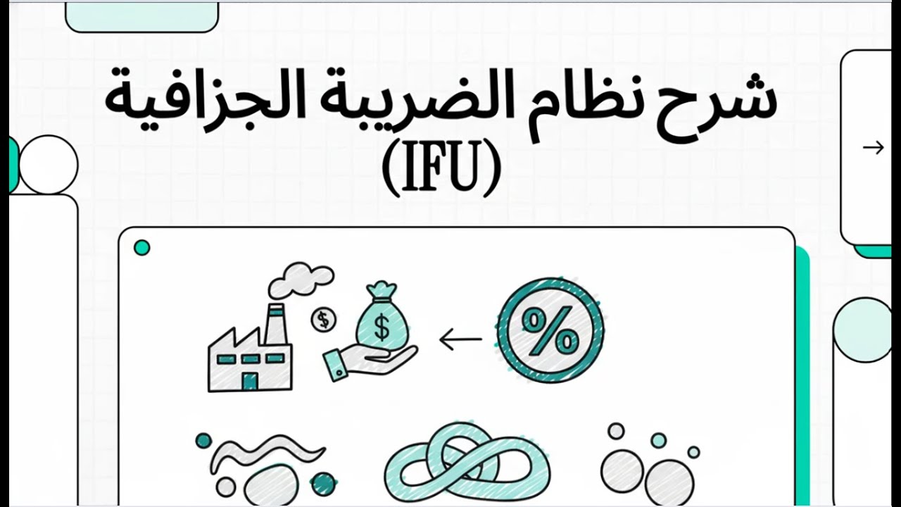 شرح نظام الضريبة الجزافية الوحيدة IFU _ جباية المؤسسة 3 ليسانس