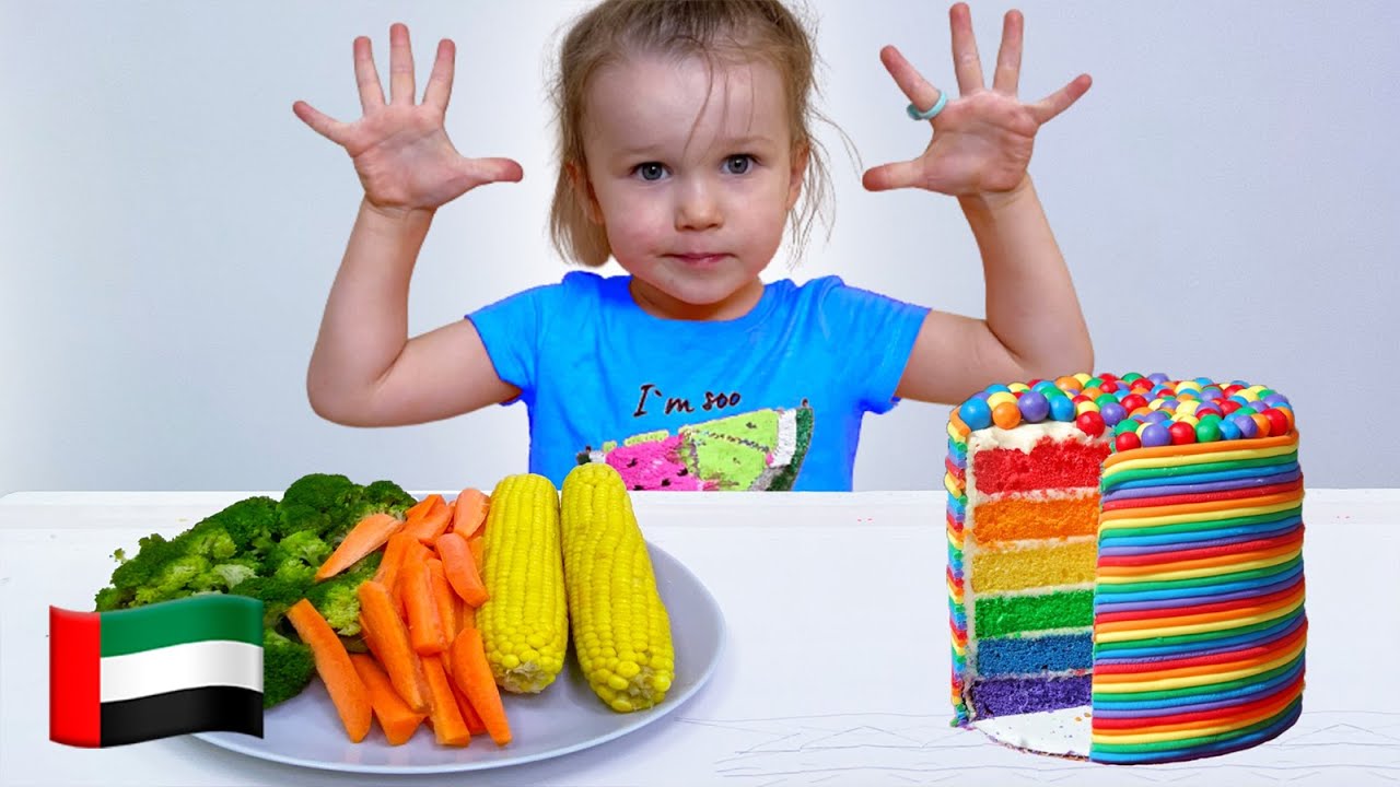 قصص اطفال قبل - النوم والعاب بنات ,قصة عن العادات الصحية Five Kids
