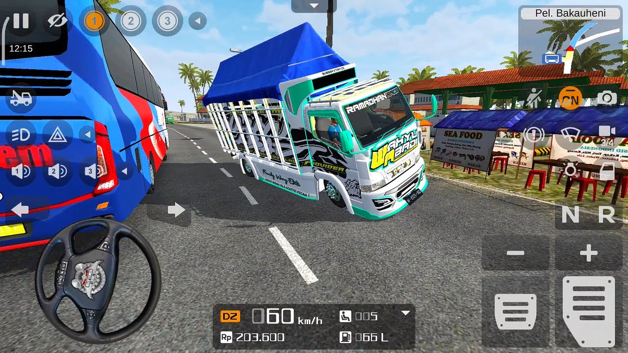 Truk Wahyu Abadi 2 Oleng Mod | Bus Simulator Indonesia