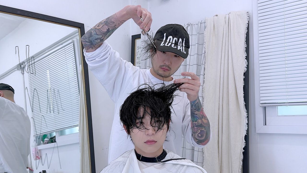 충격과 공포의 숱가위질 ASMR Haircut No Talking