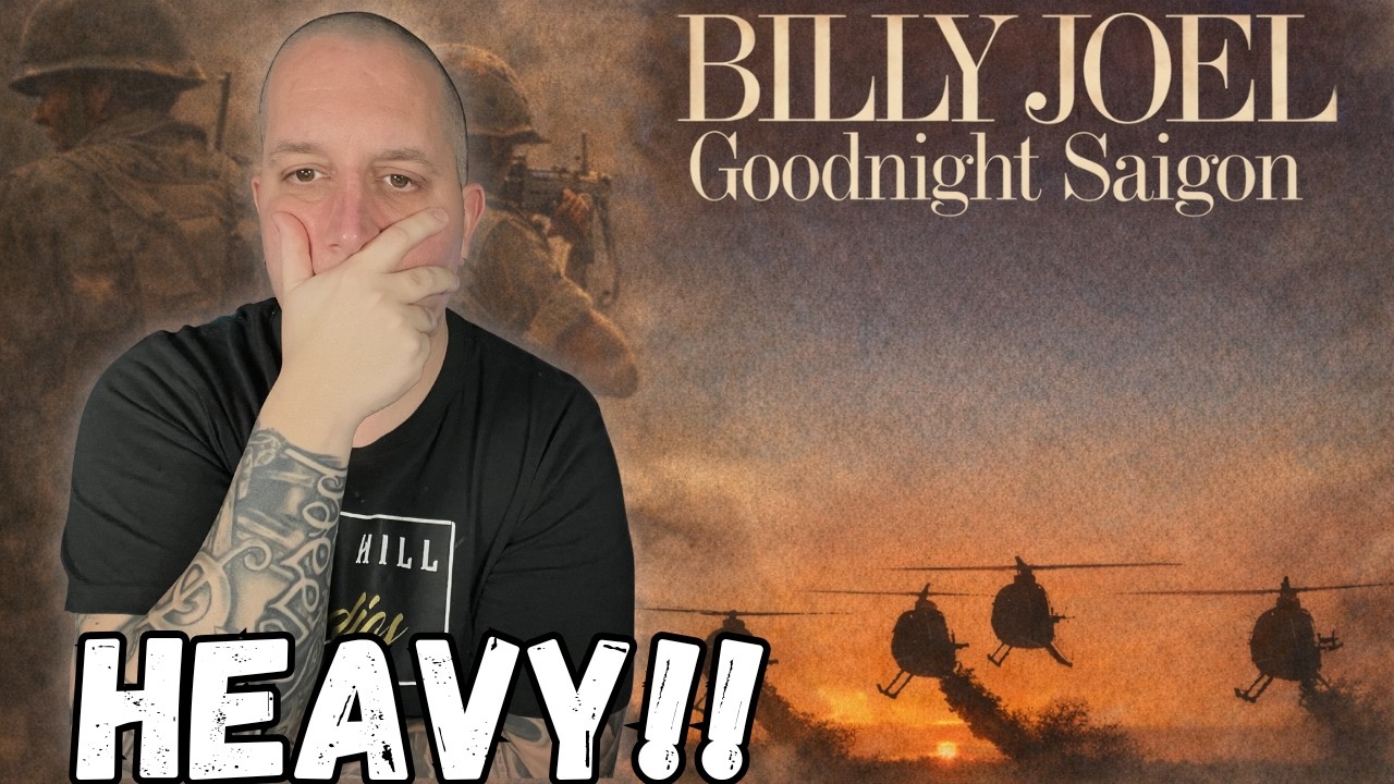 FIRST TIME Hearing Billy Joel - Goodnight Saigon || What A Message!!