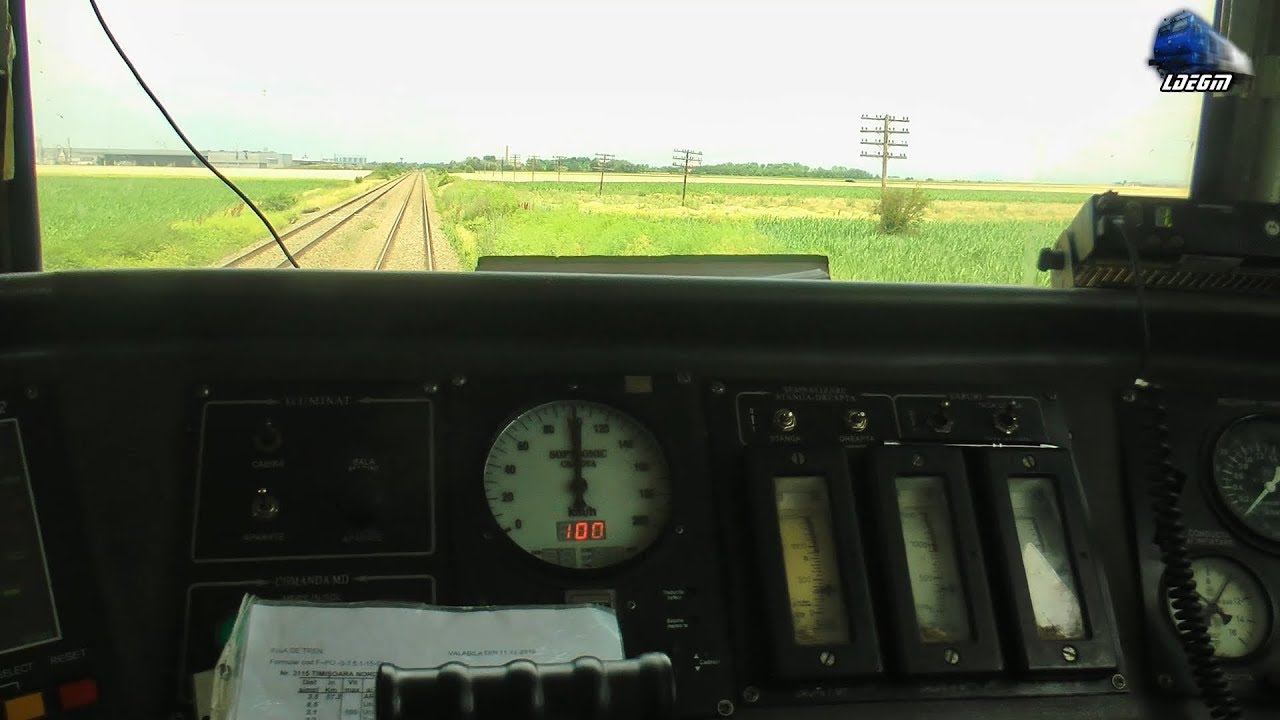Cabview/F&uuml;hrerstandsmitfahrt 060-DA/LDE2100 - Demaraj 30-100 Km/h Accelerating