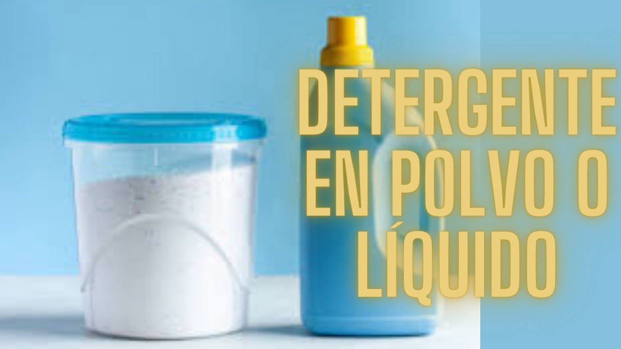 DETERGENTE EN POLVO O LÍQUIDO? DESMONTANDO MITOS 😤😮‍💨