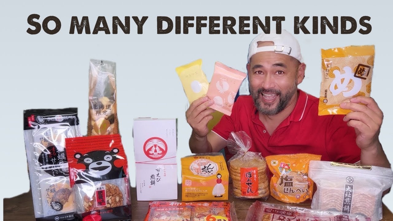 Japan Travel with Senbei Snacks