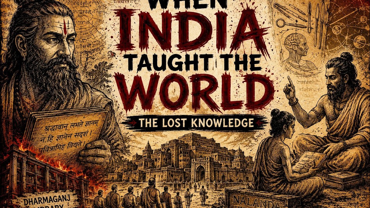 When India Was the World&rsquo;s Classroom | The Lost Education of Ancient India #mythora 