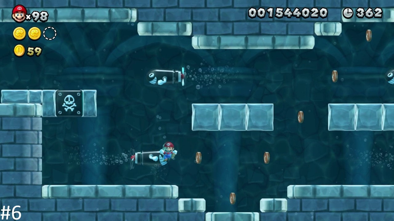 New Super Mario Bros. U Part 6: Torpedo-Action in Larrys Torpedofestung