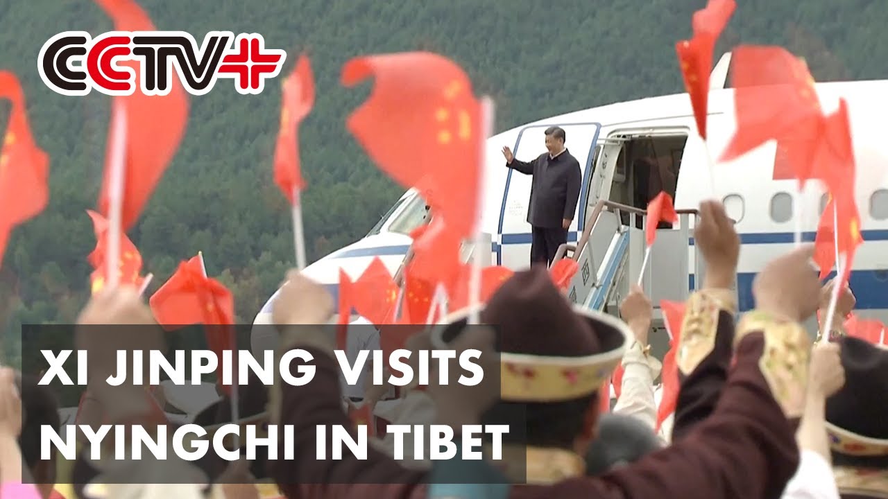 Chinese President Xi Jinping Visits Nyingchi in Tibet