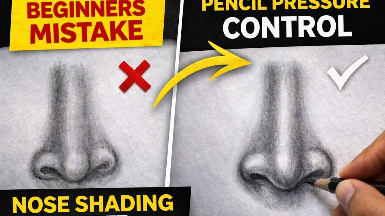 Don't Make These Mistakes When Drawing Noses