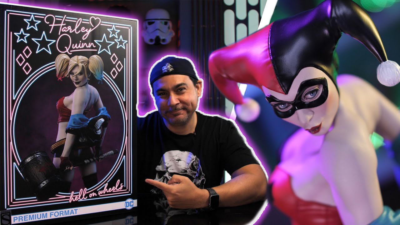 Sideshow Harley Quinn Hell On Wheels Premium Format Unboxing!