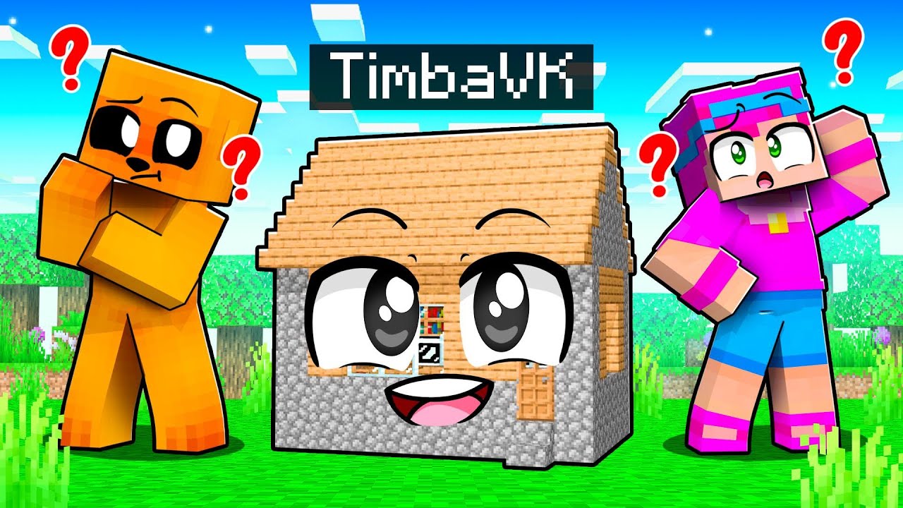 NADIE me ENCUENTRA TRANSFORMADO en CASA en el MEJOR ESCONDITE de Minecraft 🏠😱 Los COMPAS