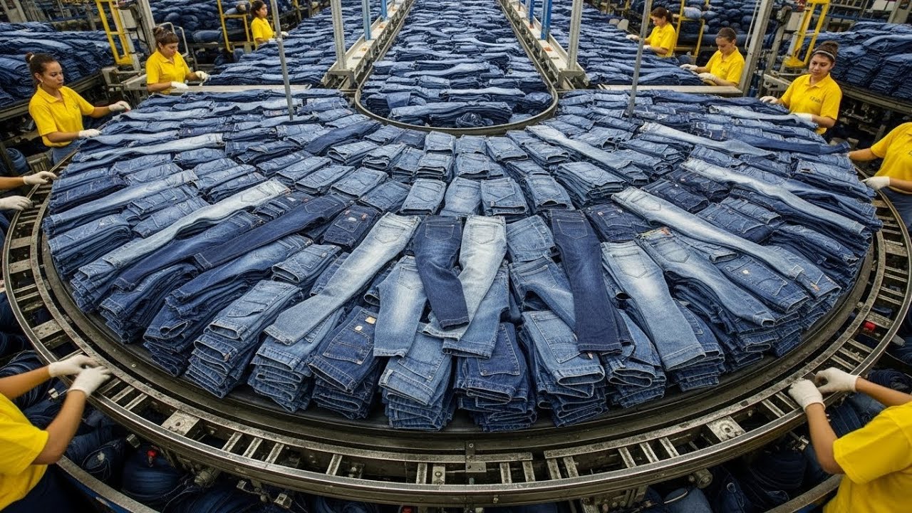 From Raw Denim to Iconic Jeans: Inside the Surprisingly Intense Manufacturing Process