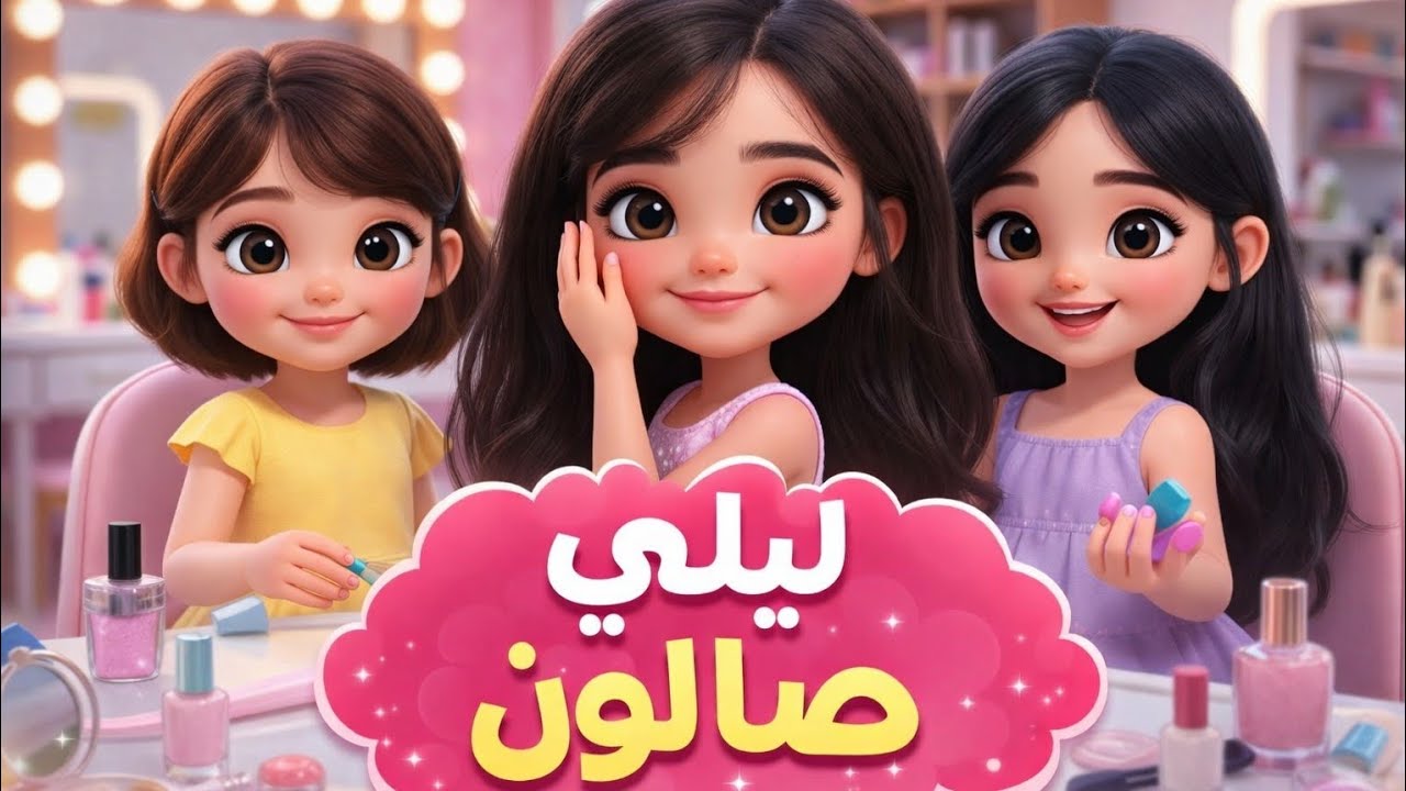 ليلى في صالون التجميل 💅 يوم المرح مع البنات | قصة أطفال ممتعة