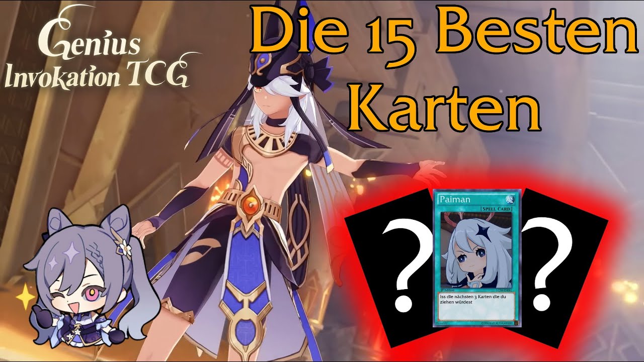 Die 15 BESTEN Support Karten in Genius Invokation TCG / Geniale Beschwörung