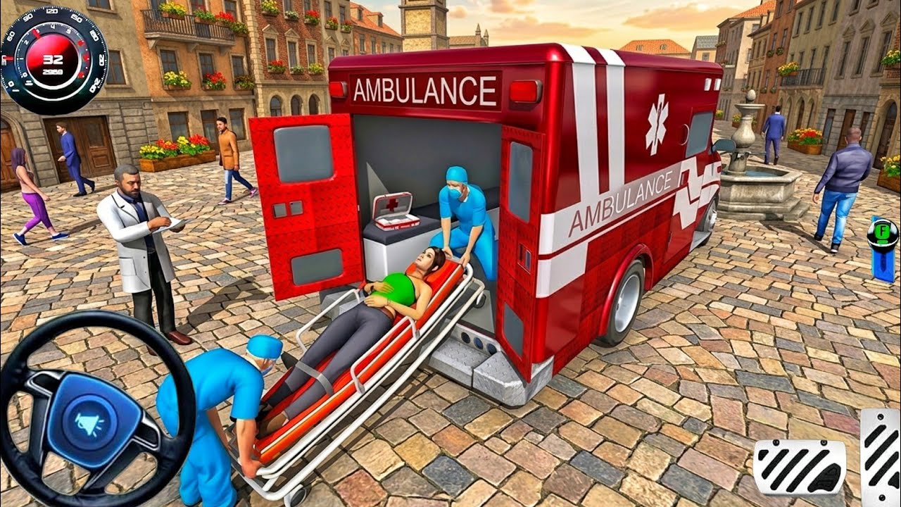 Ambulance Rescue Simulator 2026: Doctor With Paramedic Emergency City Rescue: Android Gameplay