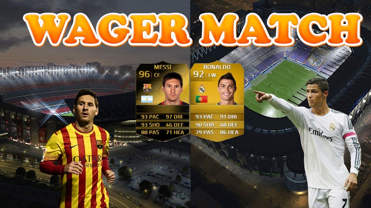 FIFA 14 | CRISTIANO RONALDO VS SIF LIONEL MESSI | WAGER MATCH