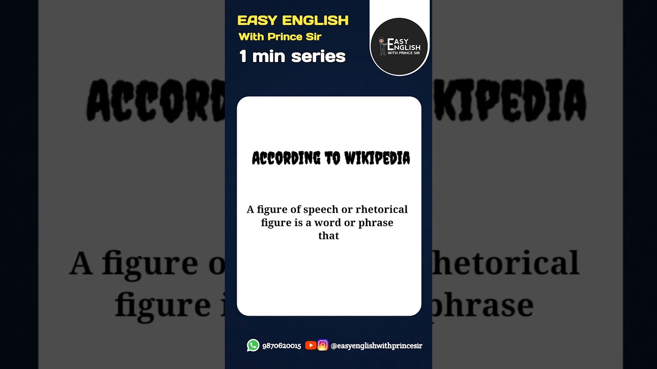 What is Figure of Speech? || English Literature || by Prince Sir #jrf #ugcnet  #englishliterature